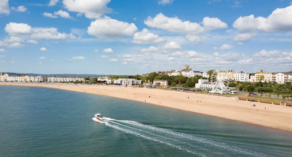 Exmouth beach