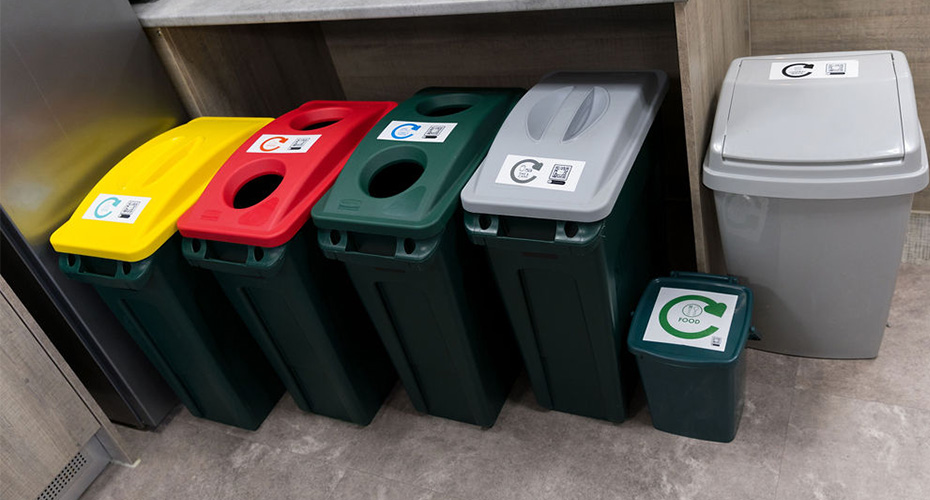 Recycling bins