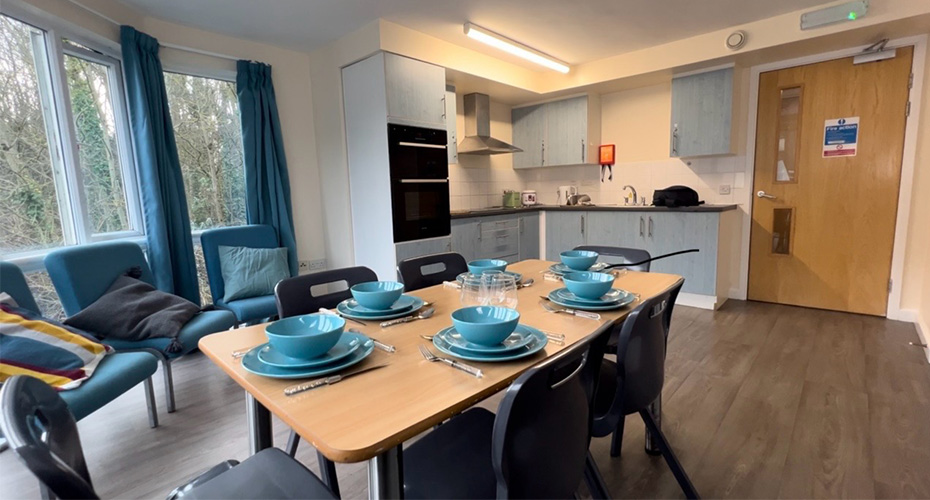 A cluster kitchen in Point Exe
